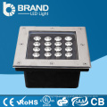 Outdoor IP67 Impermeável LED Inground Luz Quadrado em terra LED Light